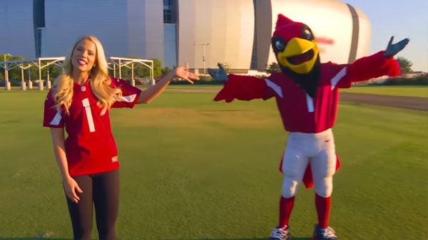 NFL Kids Day 2020 Arizona Cardinals exercise