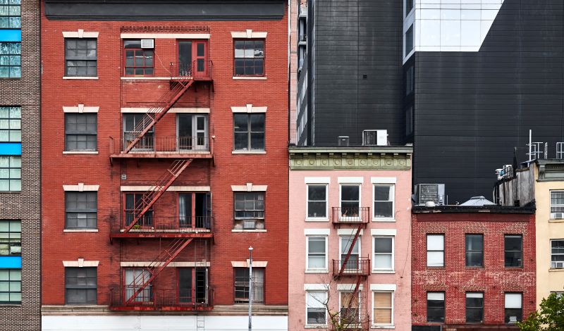 Urban housing in New York City