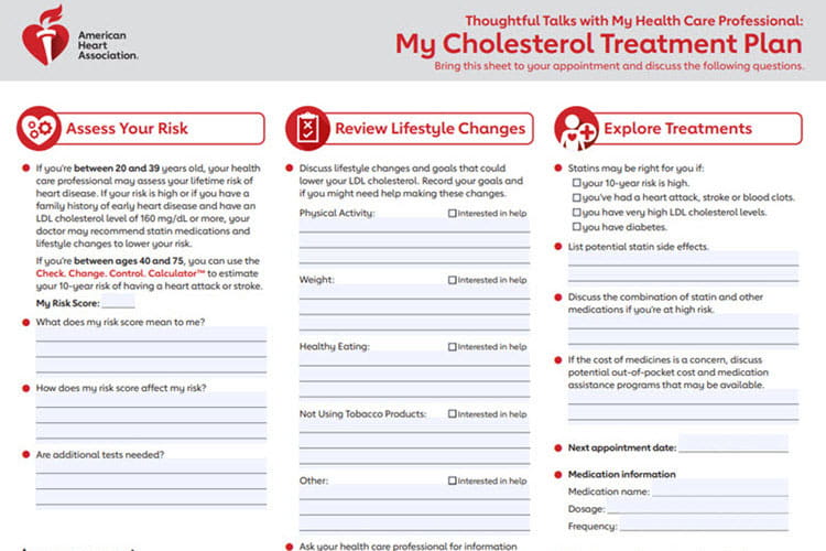 Treatment questions downloadable